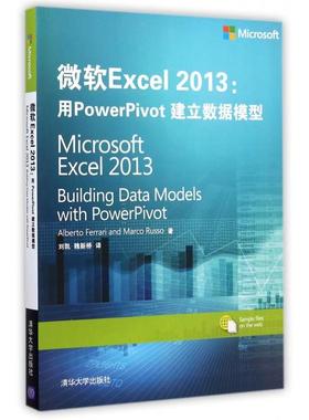 正版图书 微软Excel2013用PowerPivot建立数据模型法拉利鲁索|者刘凯魏新桥清华大学