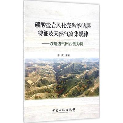 正版图书碳酸盐岩风化壳岩溶储层特征及天然气富集规律：以靖边气田西侧为例郭庆中国石化出版社