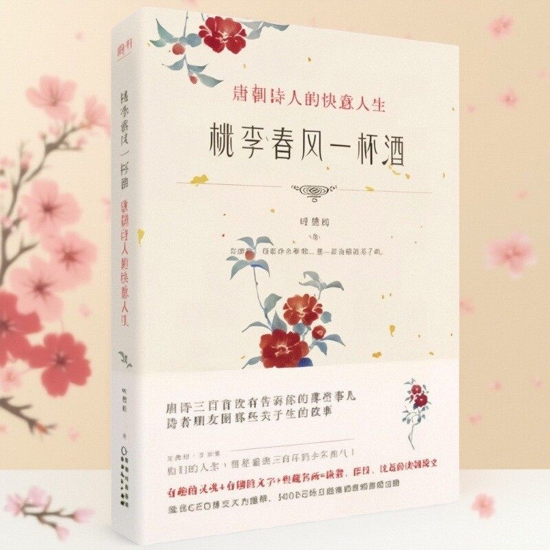 正版现货 桃李春风一杯酒  叶楚桥 唐朝诗人的快意人生中国诗词大会通关必读  贵州人民出版社 文学书籍 9787221149244