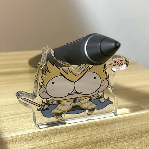 全职高手黄少天高笔架桌面摆件