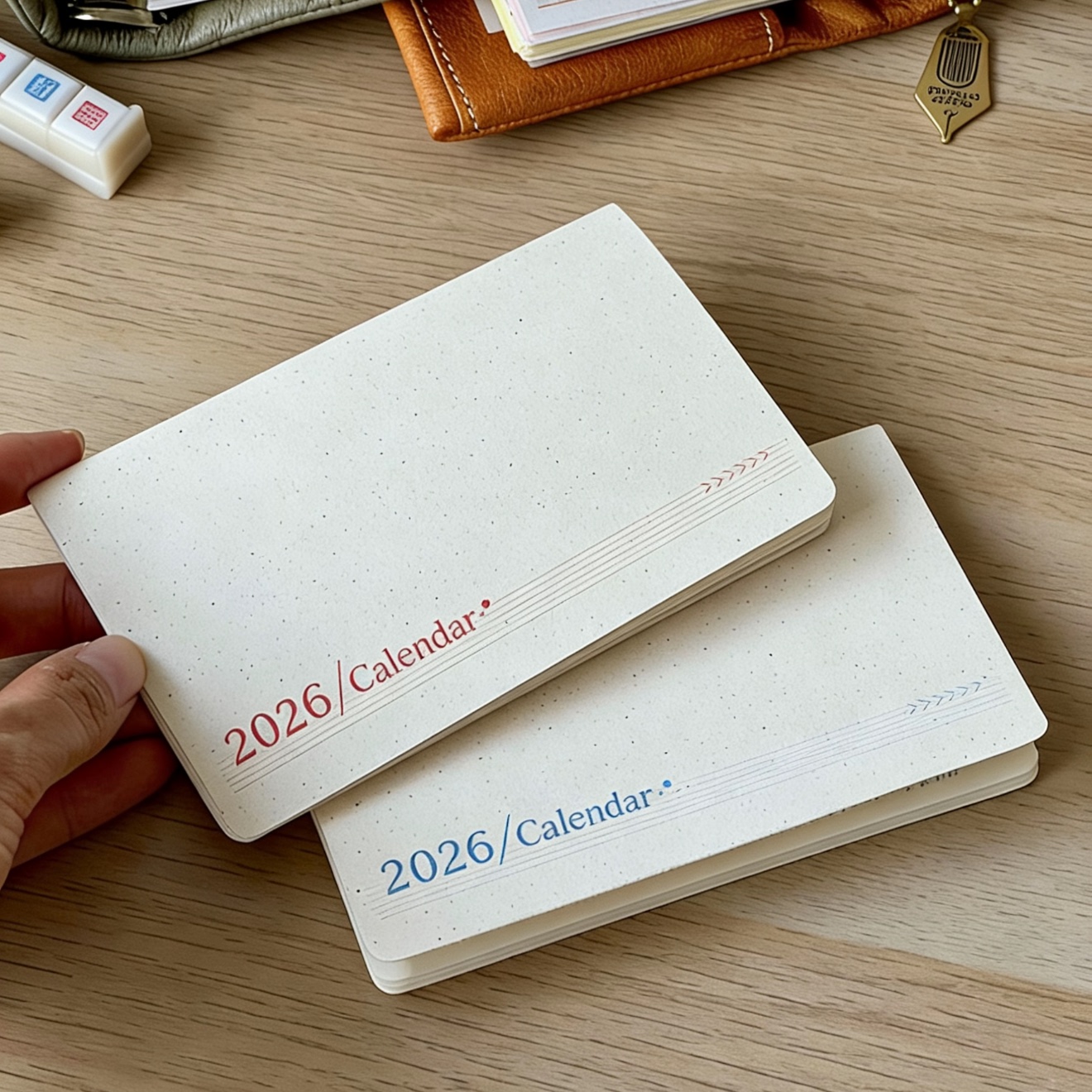 2026年迷你存折月历本日程计划