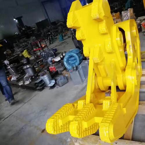 筑房梁HH-21082碎拆除液压大建力钳 挖机双旋轴转咬钳