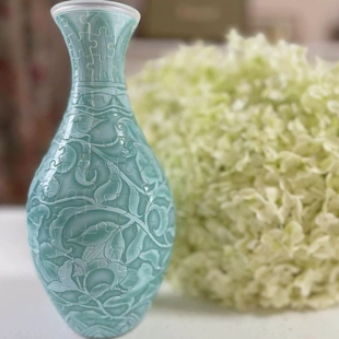 3d拼图花瓶创意国风立体拼图玩具创意情侣感情升温手工送闺蜜礼物