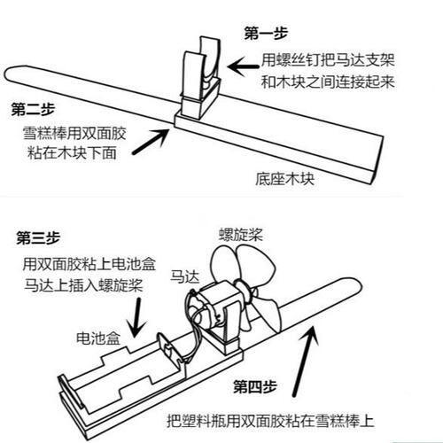 diy创意吸尘器 科学实验玩具儿童手工自制材料科技小制作发明E990