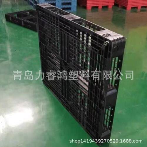 料威海1111黑色塑托塑盘力VWA睿公鸿司生产一次性出口用塑胶料托
