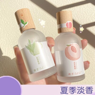 白茶果香香水女士清新留香男学生大牌水果水蜜桃小众品牌持久淡香