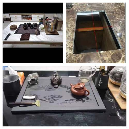 47*37空位专用石头茶盘49*39