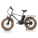 电动自行车电瓶助力T20全地形越野沙滩车20寸机械变速雪地山地车