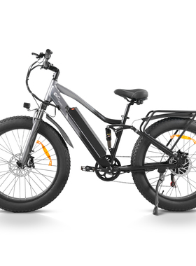 CMACEWHEEL电动山地自行车26寸4.0锂电池助力男女款代步双碟刹