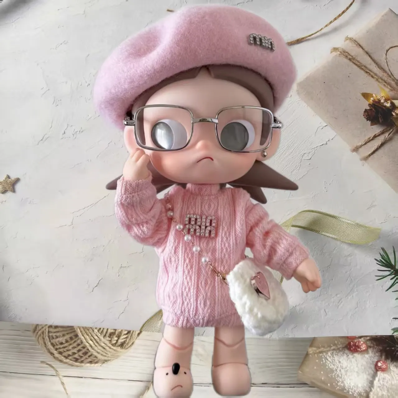 系款zsiga娃衣嘎子姐毛衣向往之处休闲居家配饰粉色套装配件,玩具/童车/益智/积木/模型,娃娃/配件/着替,淘宝优惠券,粉丝福利购,淘宝优惠卷