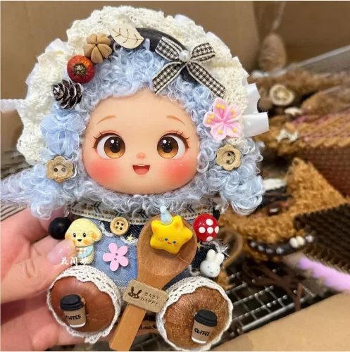 超可爱果壳榼藤大豆荚娃娃diy材料包摆件送女朋友生日情人节礼物