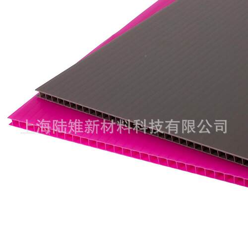 彩色万通板塑料瓦塑RAY楞板上海厂家供P广应P钙板 隔板告板