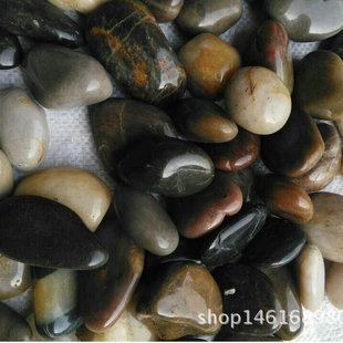 南京鹅卵石雨花石河卵石园林石天然石砾石造景石石子黑石砂石