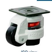 经济型水平调节轮怡合达CXA01-40-60-80-100-120-150-NJ