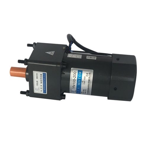 微特微调速电机200W齿轮减速机 YN100-200/100JB200G15单相220V