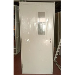 2035 B款 840mm钢制门带玻璃视窗 厂家直销