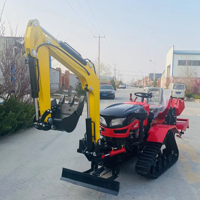 履带旋耕机旱地松土除草旋耕机器开沟培土田园管理机