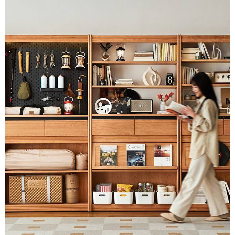 北欧樱桃木实木书柜客厅展示落地书架日式厨房满墙组合储物柜,鲜花速递/花卉仿真/绿植园艺,其它园艺用品,淘宝优惠券,粉丝福利购,淘宝优惠卷