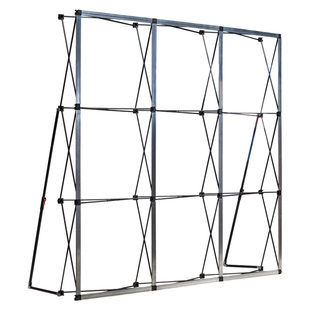 拉网式展架签到墙广告展示架折叠舞E台背景墙喷绘海报布签名墙架