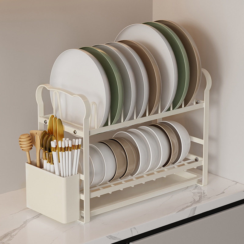 多层台面碗碟盘沥水架q筷勺晾洗放碗盘架子多功能收纳架厨房置物,厨房/烹饪用具,碗架,淘宝优惠券,粉丝福利购,淘宝优惠卷