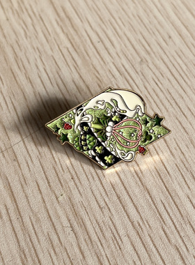 高颜值有闪粉守护甜心同人金属徽章胸针硬珐琅金属徽章（同人章）