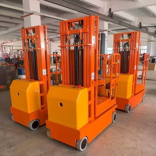 普尔夫全电动高空取料机4米4.5米电动取货机自行升高拣选车升降台