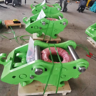 柳工20吨挖机属具换斗器 振动夯配件液压快速连接器快换接头