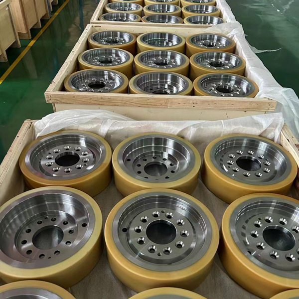 尤洛卡单轨吊摩擦驱动轮 NDI聚氨酯包胶行走轮