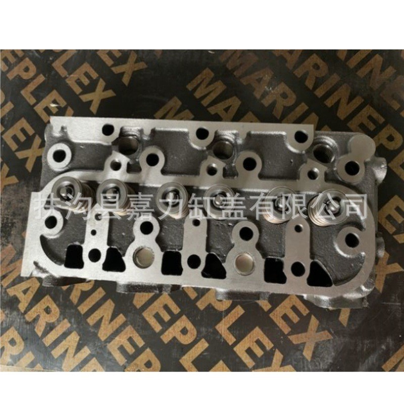 工厂直供发动机配件发动机汽缸盖总成D905 三缸铸铁缸盖总成D905