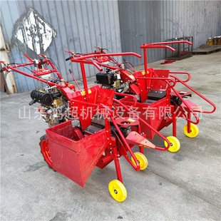 玉米摘穗扒皮秸秆粉碎还田机 掰苞米机单行收获机