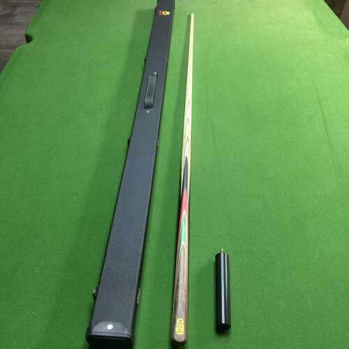 奥秘金刺客台球杆单节一体桌球杆中式黑八菠茨通体台球杆11mm