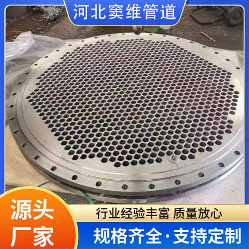 304不锈钢法兰 异型孔板杀菌锅法兰 316L不锈钢换热器法兰管板