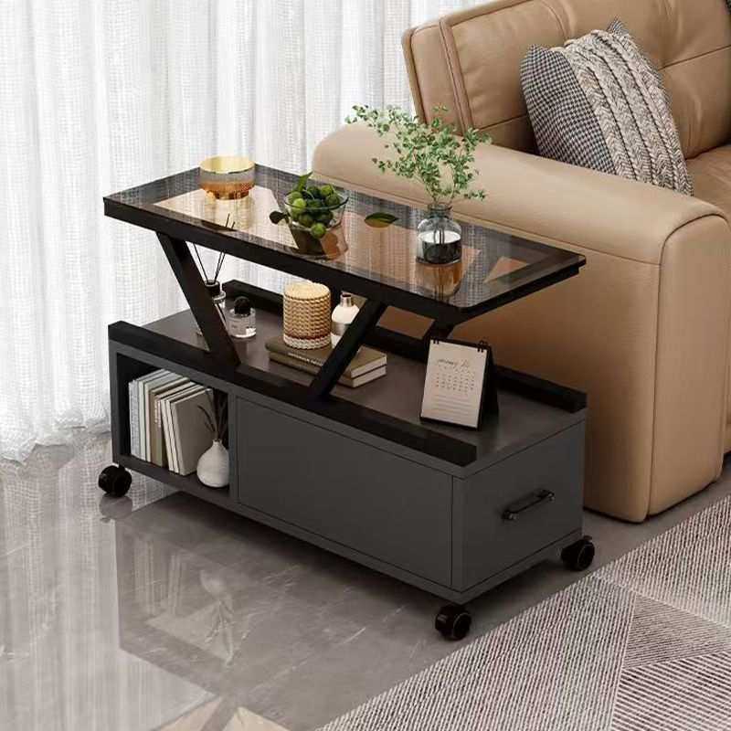 沙发玻璃边几家用客厅小桌子茶几轻奢可移动桌子角几柜置物柜,3C数码配件,摄像机配件,淘宝优惠券,粉丝福利购,淘宝优惠卷