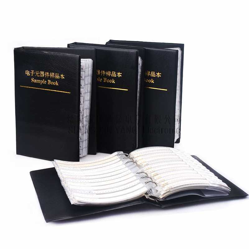 0201 106种贴片电阻样品册 精度5% 样品本 电阻包各50个