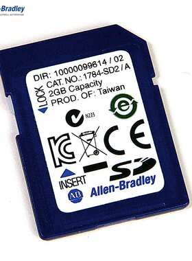 1784-SD1模块 AB PLC控制器 罗克韦尔工业 1GB 安全数字卡