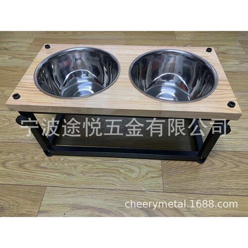 供应宠物碗架 宠物餐桌 可调节高度餐桌 可拆卸便携式宠物餐具