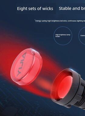 一佳指示灯AD16-22DS12V24V220V380VLED工作电源信号灯22mm孔径