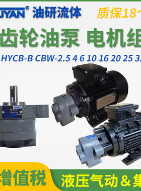 HYCB齿轮泵CBW双耳Y法兰CB-B2.5/4/6/10/16/20/25/32/40Y/50R63TH
