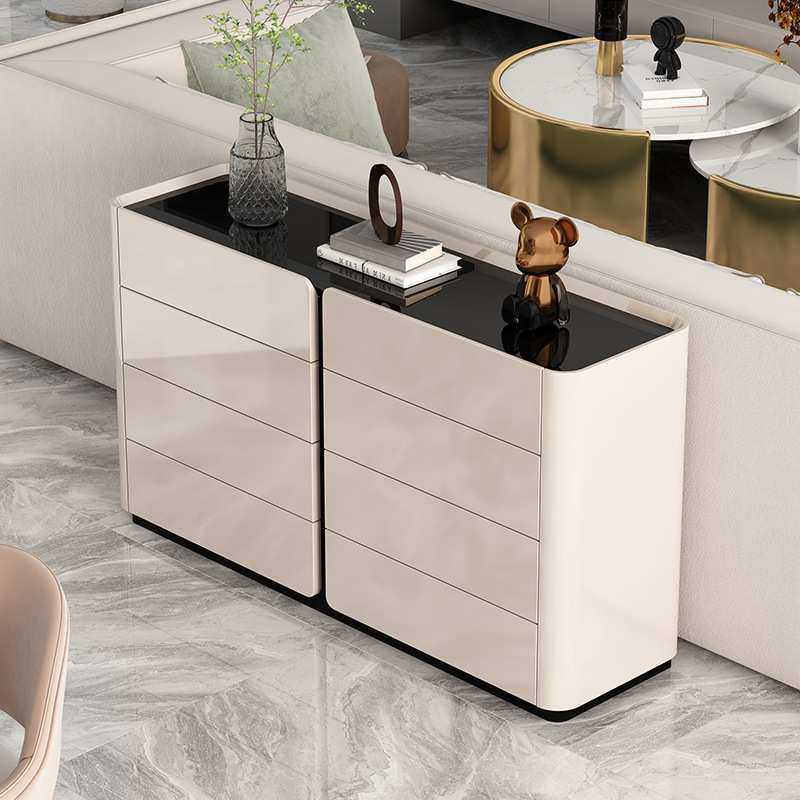 简约现代斗柜卧室床尾收纳储物柜客厅钢化玻璃台面靠墙储物柜,机械设备,其他机械设备,淘宝优惠券,粉丝福利购,淘宝优惠卷