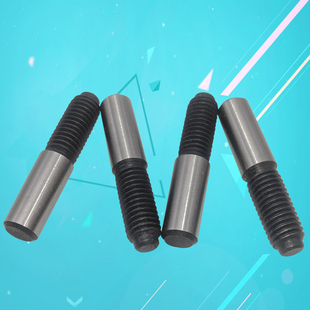 外螺纹锥销淬火 GB881螺尾锥销热处理磨光锥销硬度38