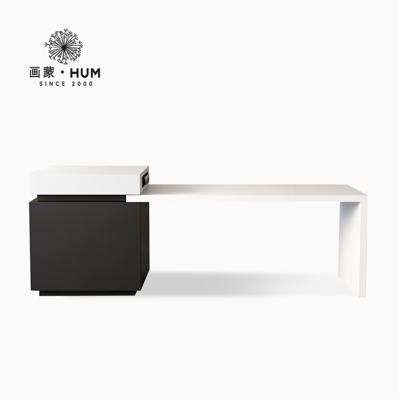 画蒙意式岩板岛台餐桌一体家用客厅小户型岩板厨房中岛台高端定制