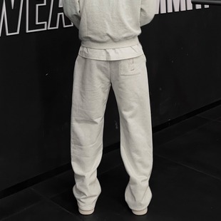 Pants秋冬加绒褶位直筒百搭长裤 WOKEN 基础卫裤 本源系列 MIGHT