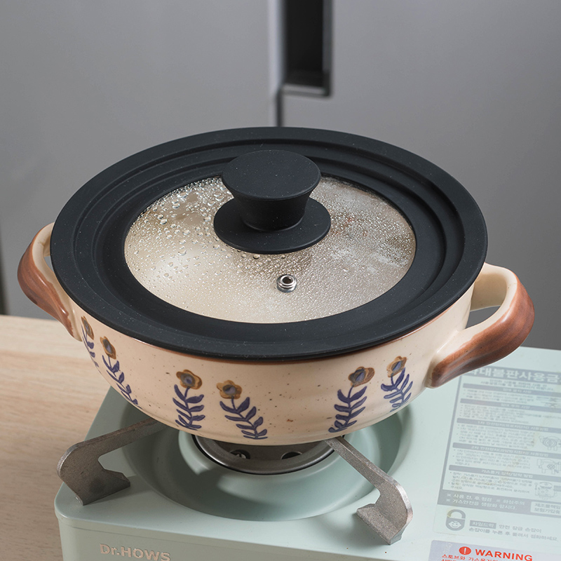 锅盖家用砂锅盖钢化玻璃耐高温盖子单盖18/20/24/26/28/30/32cm