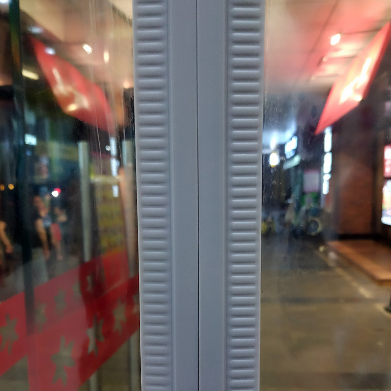 磁门帘磁吸空调帘PVC透明挡风隔热帘防蚊隔冷气暖气自动吸合皮帘