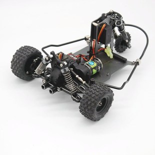 X-Rider 火鸟嘟嘟 RC遥控摩托车金属po配件后轮座 摆臂 齿轮轴杯