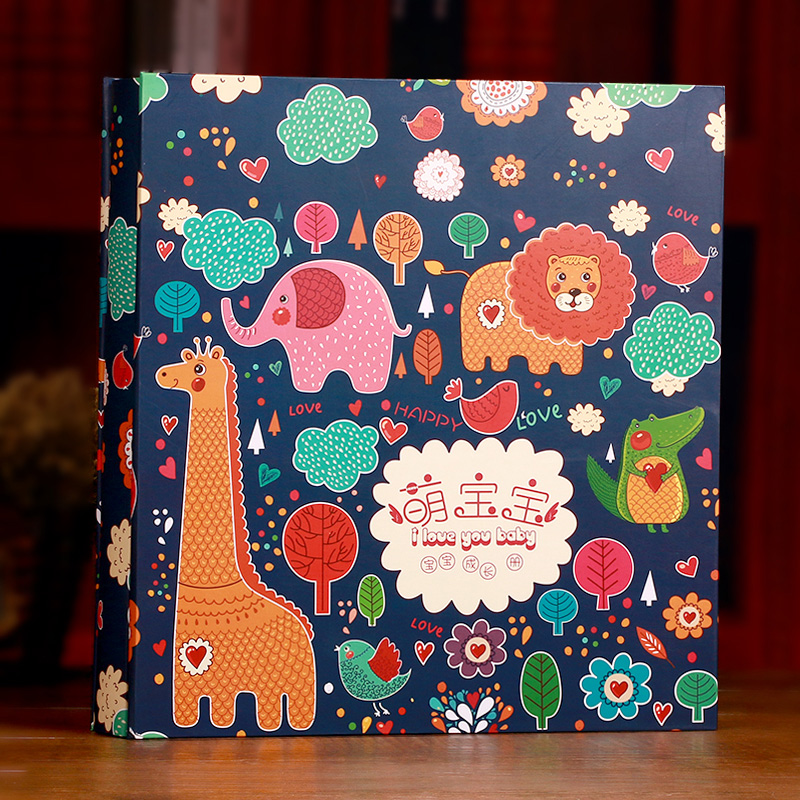 相册影集插页式过塑6寸800张大容量家庭情侣宝宝成长记念相册本