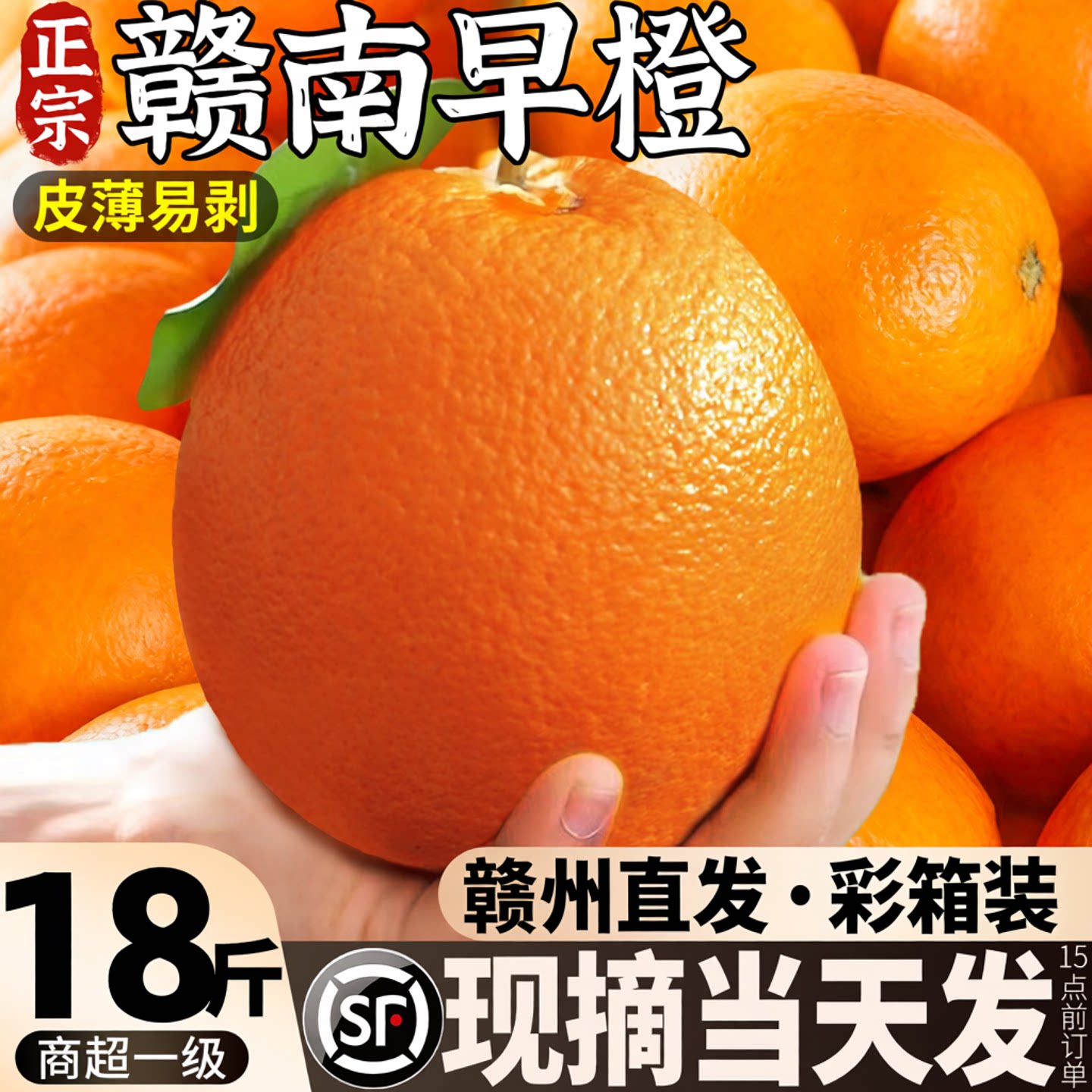【官方推荐】正宗原产地赣南早橙