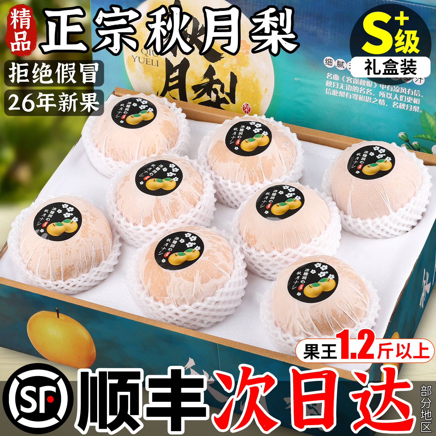 【顺丰次日达】正宗秋月梨礼盒