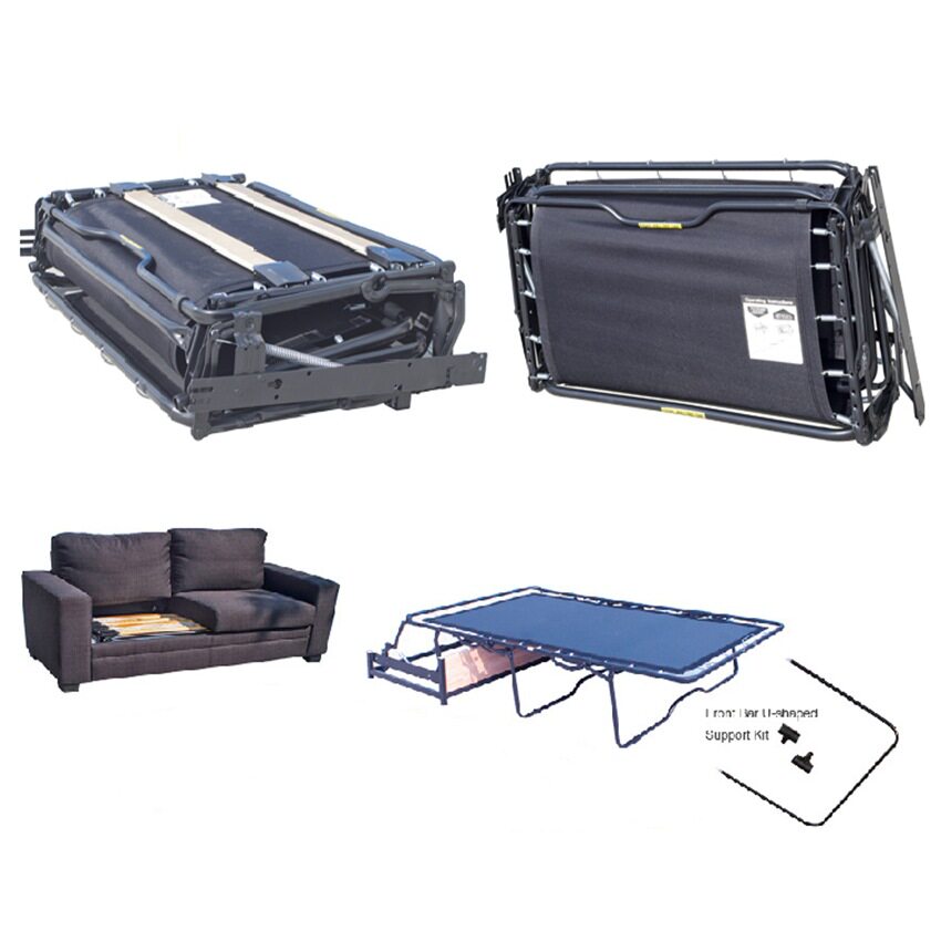 家具五金三折床配件五金配件连接器沙发床用配件多功能二折床D64