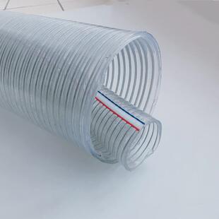 钢丝管大口径6寸8寸9寸10寸PVC排污钢丝软管排污软管
